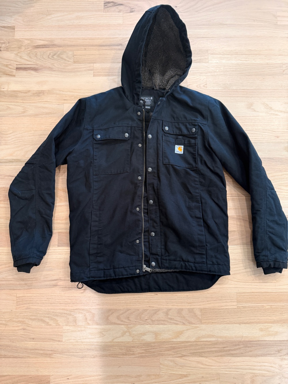 Carhartt Washed Duck Bartlett Jacket - Men’s, Black, Medium Tall